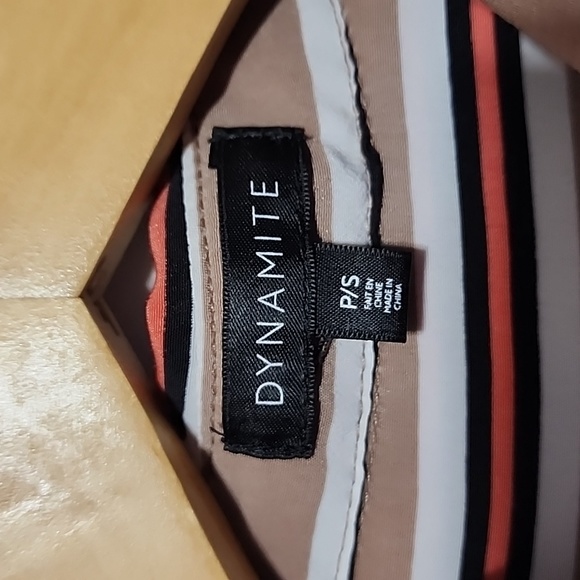 Dynamite Striped Long Sleeves Button Up - Picture 11 of 12